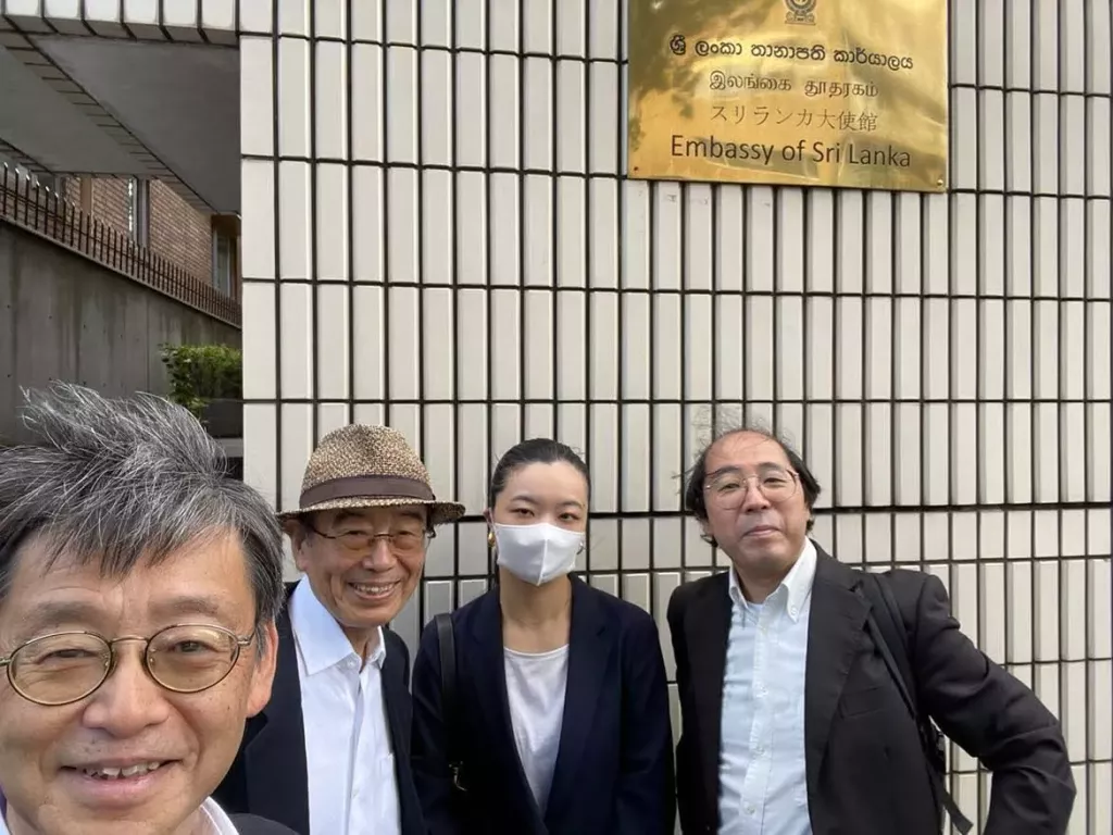 スリランカ大使館訪問