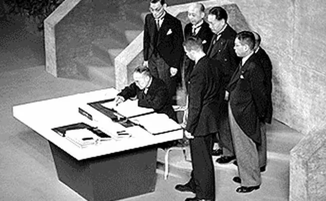 サンフランシスコ講和会議とジャヤワルダナ氏の歴史的スピーチ(1951年) イメージ